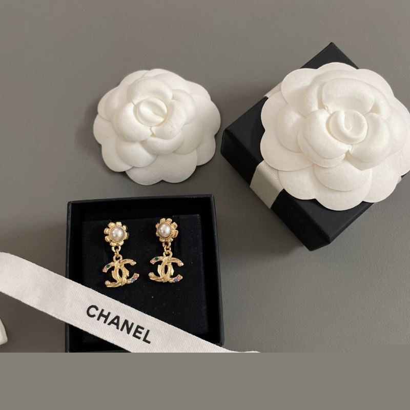 Ch*el earrings